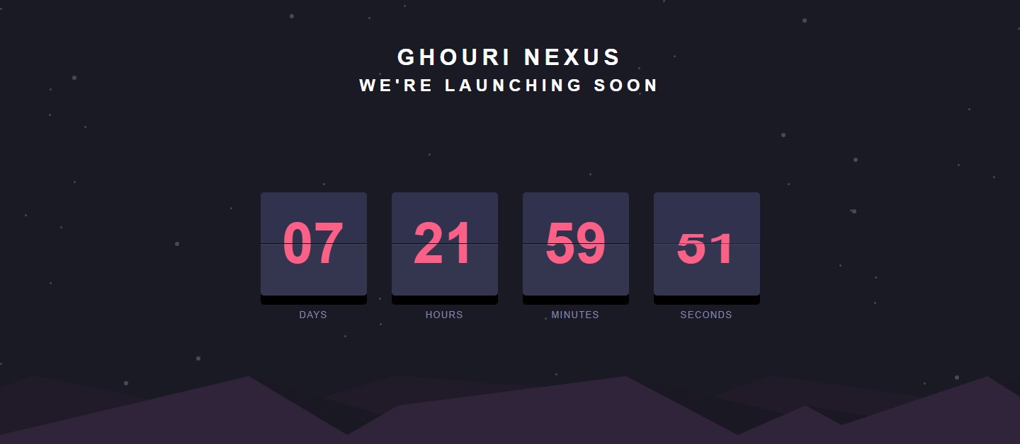 Launching Page