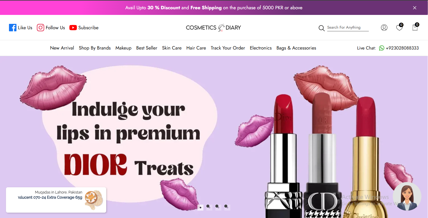 Cosmetics Diary